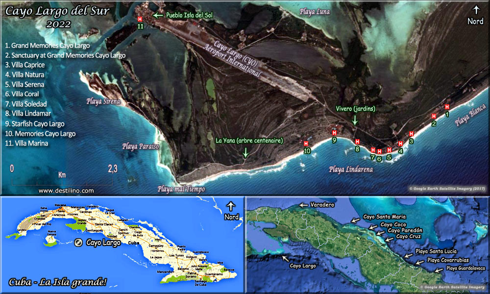 Cayo Largo Map